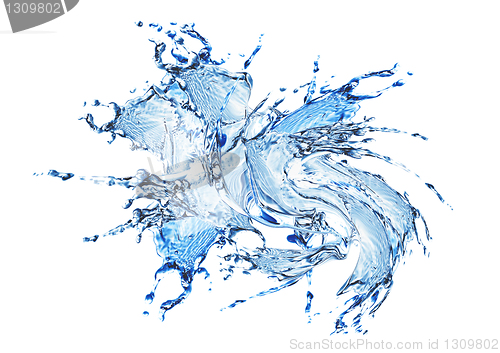 Image of water splash