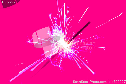 Image of sparkler fire