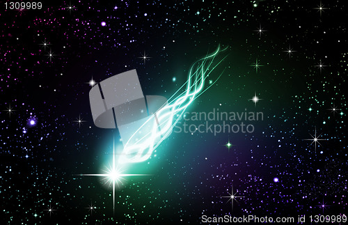 Image of Stars in  space