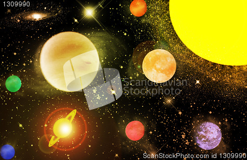 Image of Solar system