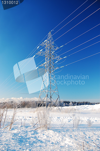 Image of High-voltage line