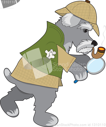 Image of Schnauzer Detective