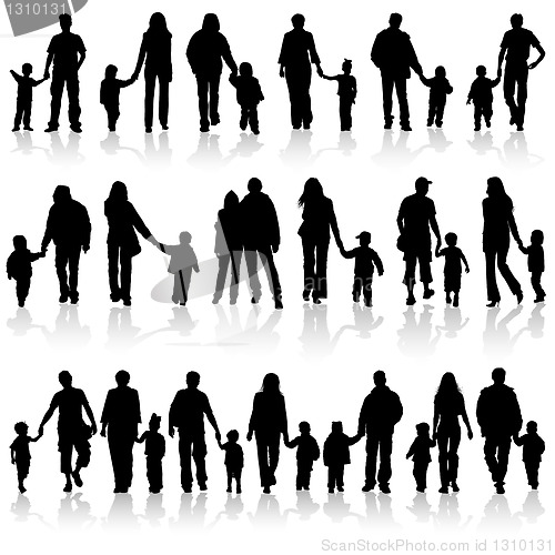 Image of Collect family silhouettes