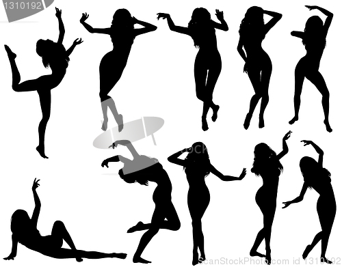 Image of Collect dancing silhouettes