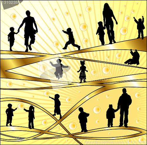 Image of Vector silhouettes