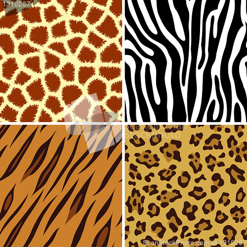 Image of Seamless animal print