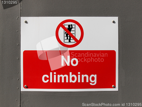 Image of A sign