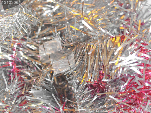 Image of Christmas tinsel