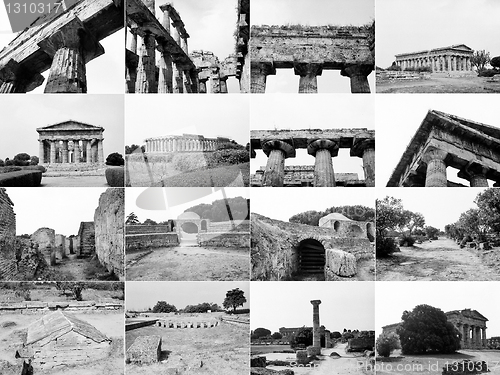 Image of Paestum landmarks, Italy