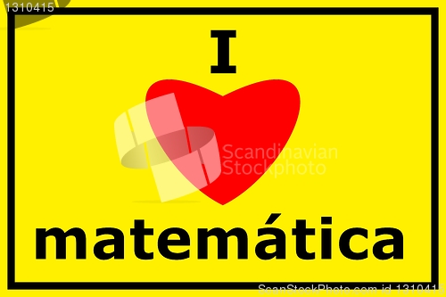 Image of i love math