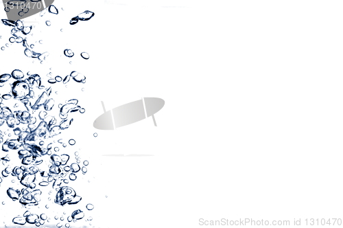 Image of active water background