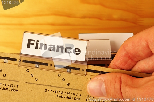 Image of finance