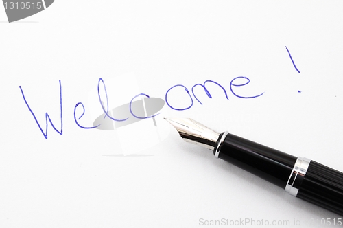 Image of welcome