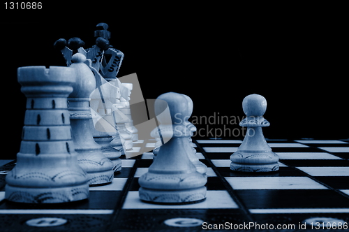 Image of chess conflict