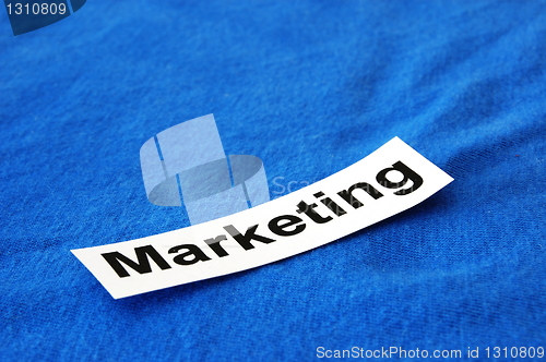 Image of marketing