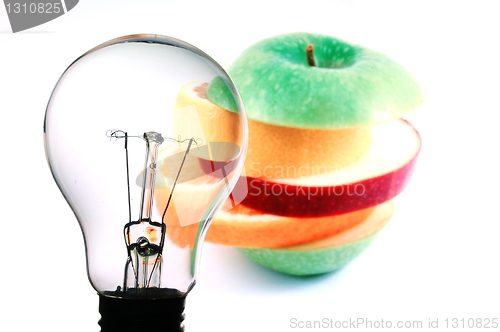 Image of bulb and fruit