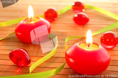 Image of christmas candle