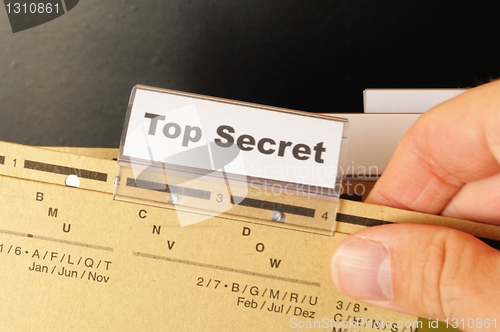 Image of top secret