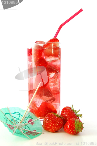 Image of strawberry drink