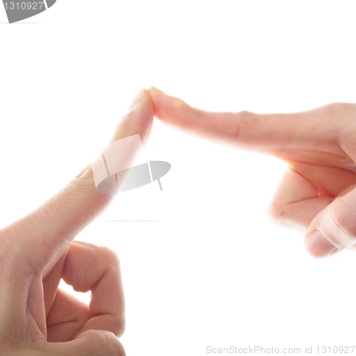 Image of man and woman hands