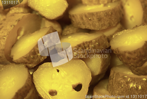 Image of Pickled cucumbers - cornichons