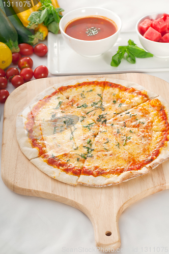 Image of Italian original thin crust pizza