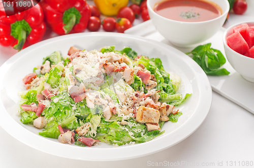 Image of fresh caesar salad