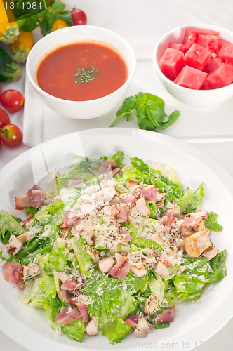 Image of fresh caesar salad