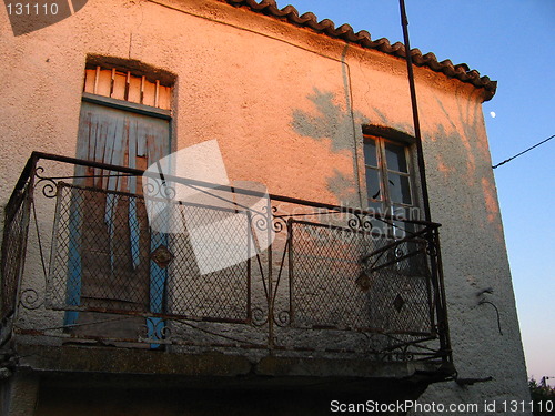 Image of House in sunset