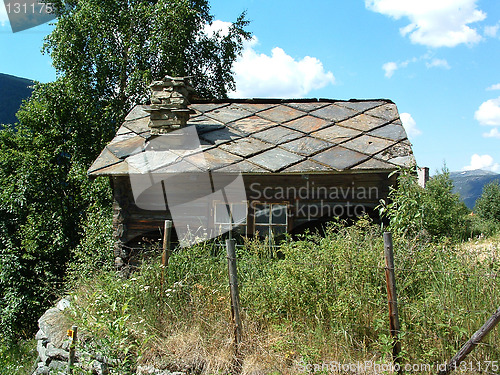 Image of Cabin with clated roof