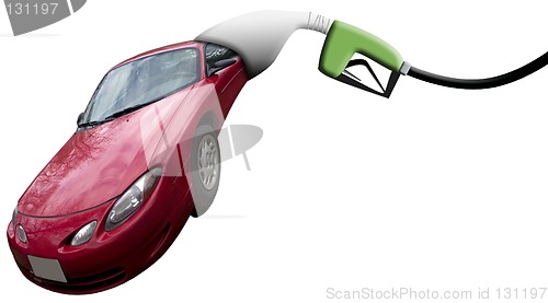 Image of Car Eating Pump