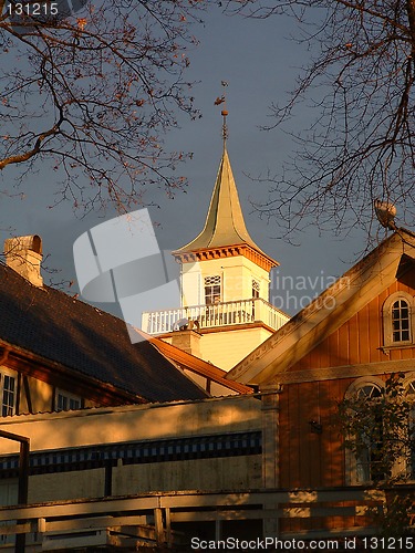 Image of Tower of Frogner Farm in Oslo