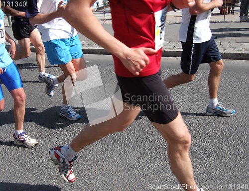 Image of Running Stockholm marathon