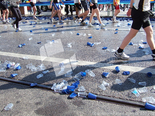 Image of Refreshments during marathon
