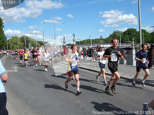 Image of Running Stockholm marathon