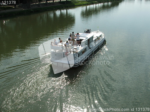 Image of Canalboat in France