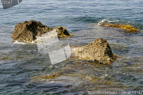 Image of Rocks and Sea