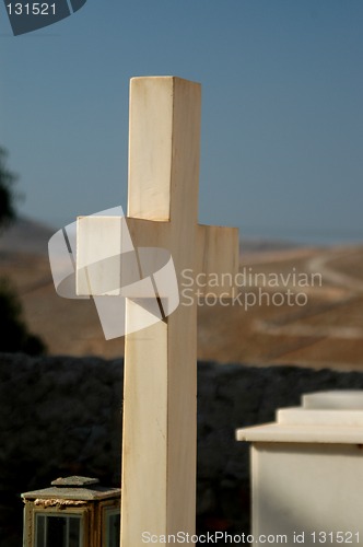 Image of cemetery scene