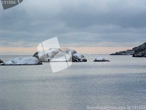 Image of Coastline in winter