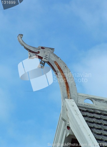 Image of Drakehead on a church