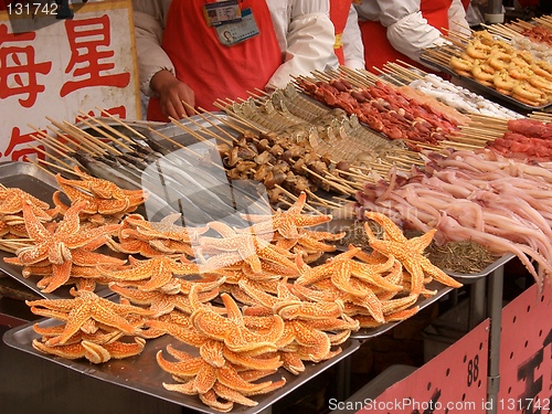 Image of Chinese street market - Beijing