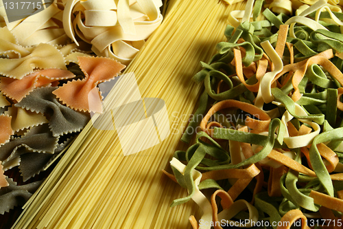 Image of Italian pasta background
