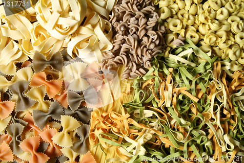 Image of Italian pasta background