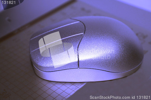 Image of silver wiireless optical mouse