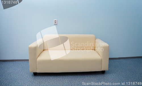 Image of White sofa