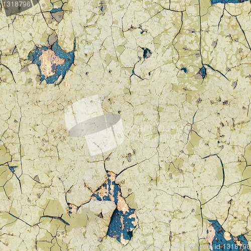 Image of Seamless texture - half-rotten old wall