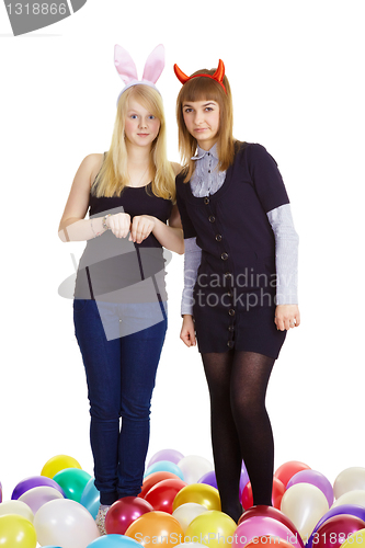 Image of Two girls