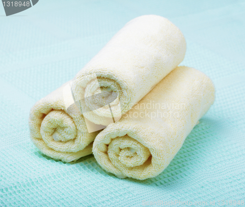 Image of Three small towels