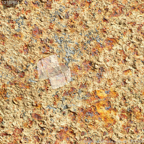 Image of Seamless texture - surface of oxidized old iron sheet