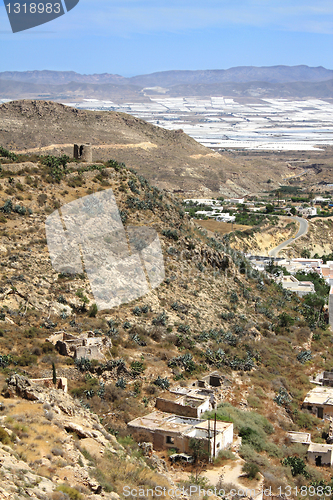 Image of Arid Landscape in Andalusia, Spain